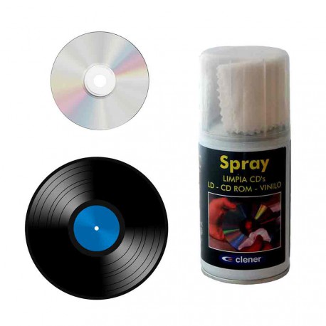 Spray limpia CD-VINILO